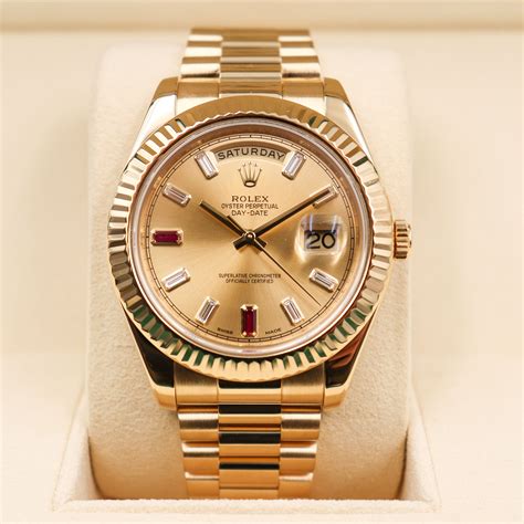 rolex ruby dial